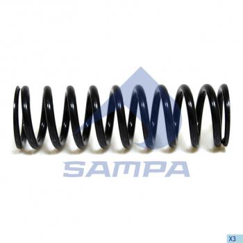 1 849 р. Пружина VOLVO FH12 подвески кабины SAMPA SAMPA 030.373  с доставкой в г. Керчь. Увеличить фотографию 1