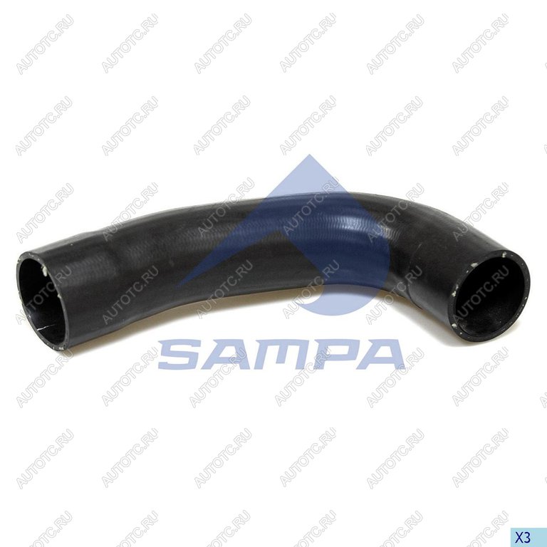1 239 р. Патрубок VOLVO FH13 радиатора SAMPA SAMPA 030.399  с доставкой в г. Керчь