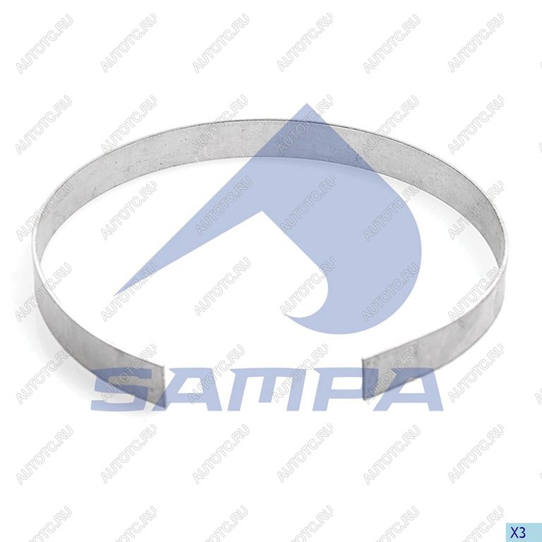 172 р. Хомут глушителя VOLVO FH12,16 (уплотнит кольцо трубы турбины) SAMPA SAMPA 031.149  с доставкой в г. Керчь