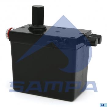 8 199 р. Насос VOLVO подъема кабины SAMPA SAMPA 031.169  с доставкой в г. Керчь. Увеличить фотографию 1