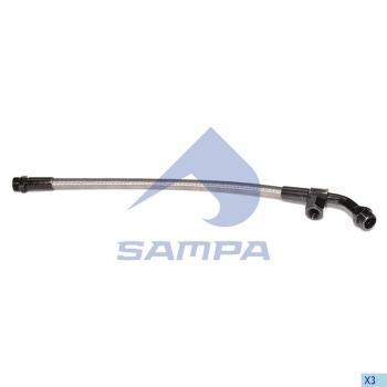 1 599 р. Шланг VOLVO компрессора (армированный) SAMPA SAMPA 031.222  с доставкой в г. Керчь. Увеличить фотографию 1