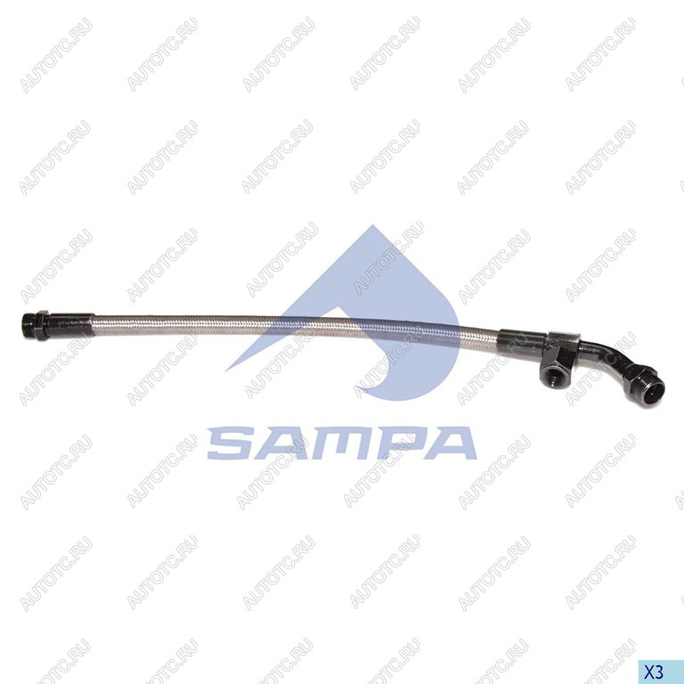 1 599 р. Шланг VOLVO компрессора (армированный) SAMPA SAMPA 031.222  с доставкой в г. Керчь