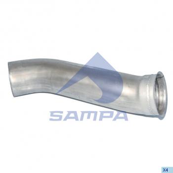 3 599 р. Труба приемная глушителя VOLVO FH SAMPA SAMPA 031.373  с доставкой в г. Керчь. Увеличить фотографию 1