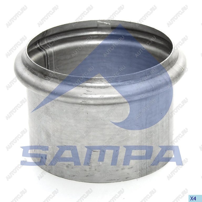 1 399 р. Труба промежуточная глушителя VOLVO FH SAMPA SAMPA 031.384  с доставкой в г. Керчь