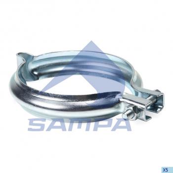 369 р. Хомут VOLVO FH турбокомпрессора (d=102) SAMPA SAMPA 031.386  с доставкой в г. Керчь. Увеличить фотографию 2