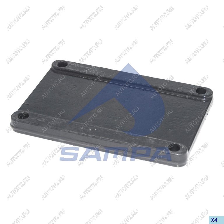 1 499 р. Пластина VOLVO RENAULT рессоры (137х212х20) SAMPA SAMPA 031.424  с доставкой в г. Керчь