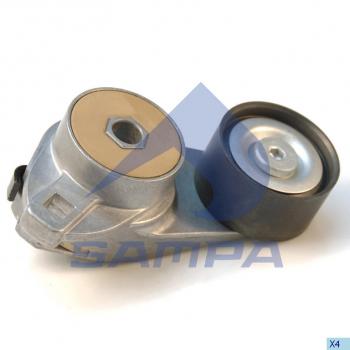 3 799 р. Натяжитель приводного ремня RENAULT Premium VOLVO кондиционера SAMPA SAMPA 031.443  с доставкой в г. Керчь. Увеличить фотографию 1