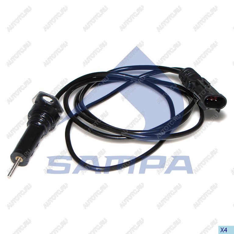 1 289 р. Датчик износа тормозных колодок VOLVO L=1850мм SAMPA SAMPA 032.358  с доставкой в г. Керчь