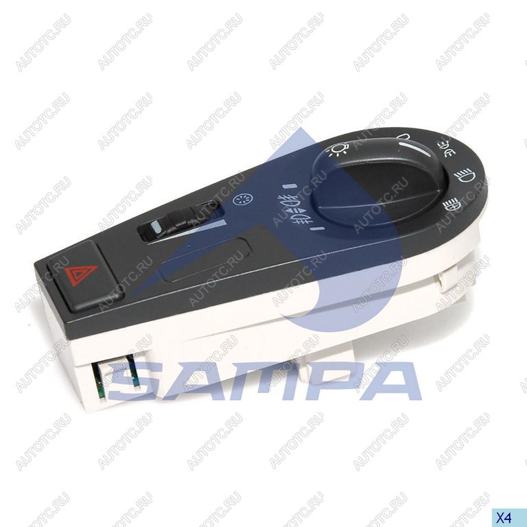 1 799 р. Блок управления VOLVO FH светом (без корректора фар,с аварийкой) SAMPA SAMPA 032.387  с доставкой в г. Керчь