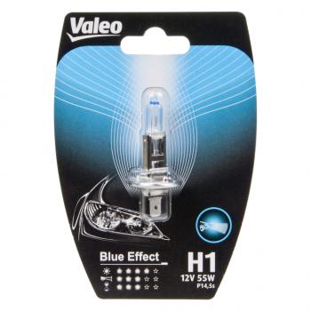 379 р. Лампа 12V H1 55W P14.5s блистер (1шт.) Blue Effect VALEO VALEO 032504  с доставкой в г. Керчь. Увеличить фотографию 1