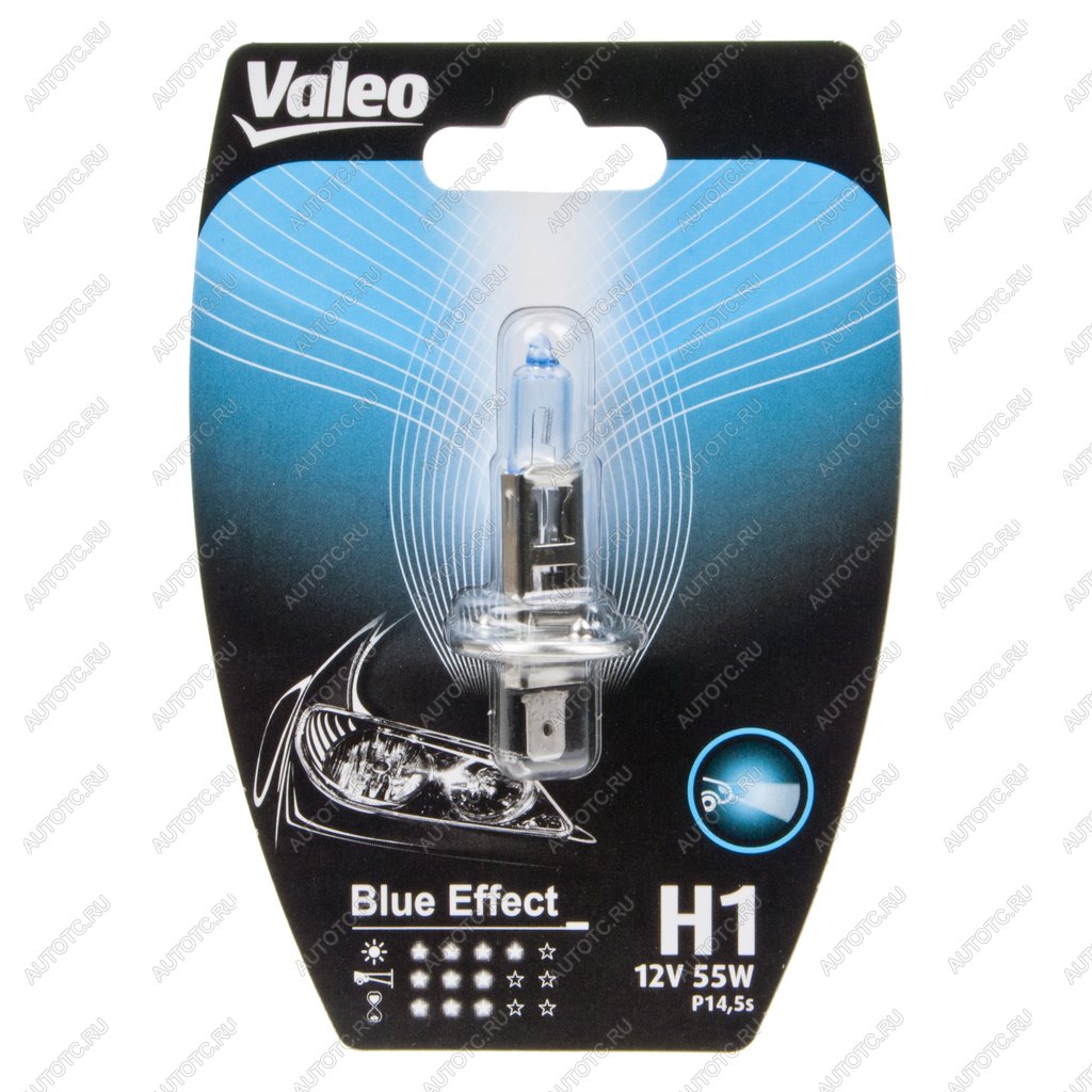 379 р. Лампа 12V H1 55W P14.5s блистер (1шт.) Blue Effect VALEO VALEO 032504  с доставкой в г. Керчь