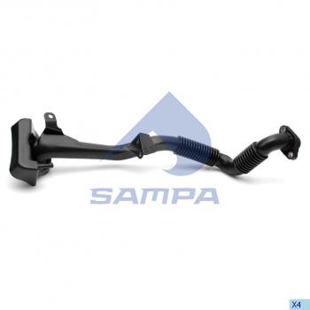 Горловина VOLVO FH12 2V дв.D12D маслозаливная SAMPA SAMPA 033.048