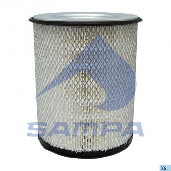 4 199 р. Фильтр воздушный VOLVO 12FM,12FH SAMPA SAMPA 033.106-01  с доставкой в г. Керчь. Увеличить фотографию 1