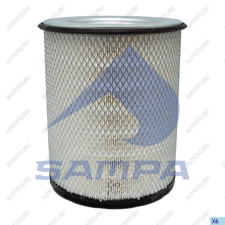 4 199 р. Фильтр воздушный VOLVO 12FM,12FH SAMPA SAMPA 033.106-01  с доставкой в г. Керчь
