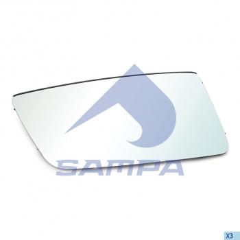 2 359 р. Элемент зеркальный VOLVO FH 4 ver. левый с подогревом SAMPA SAMPA 034.391  с доставкой в г. Керчь. Увеличить фотографию 3