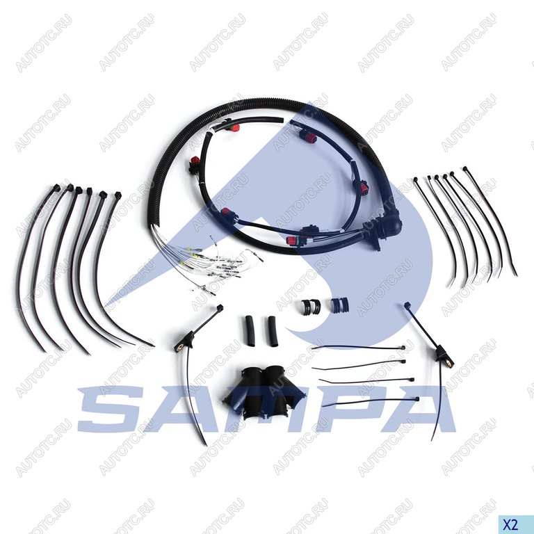 13 549 р. Жгут проводов VOLVO топливных форсунок SAMPA SAMPA 035.091  с доставкой в г. Керчь