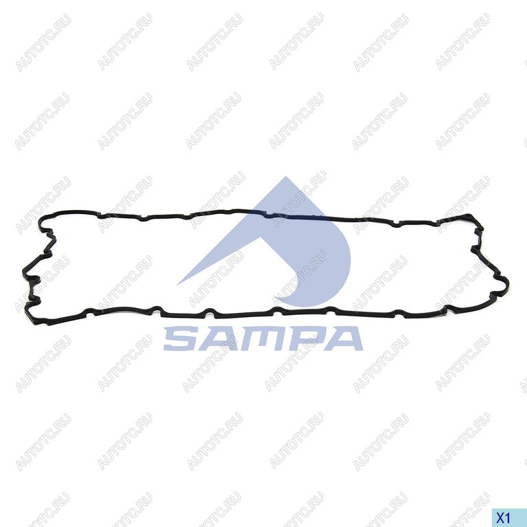 1 279 р. Прокладка VOLVO FH,FM дв.D12A,C,D,D крышки двигателя боковой SAMPA SAMPA 035.327  с доставкой в г. Керчь