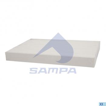 569 р. Фильтр воздушный салона RENAULT VOLVO CASE SAMPA SAMPA 036.057  с доставкой в г. Керчь. Увеличить фотографию 1