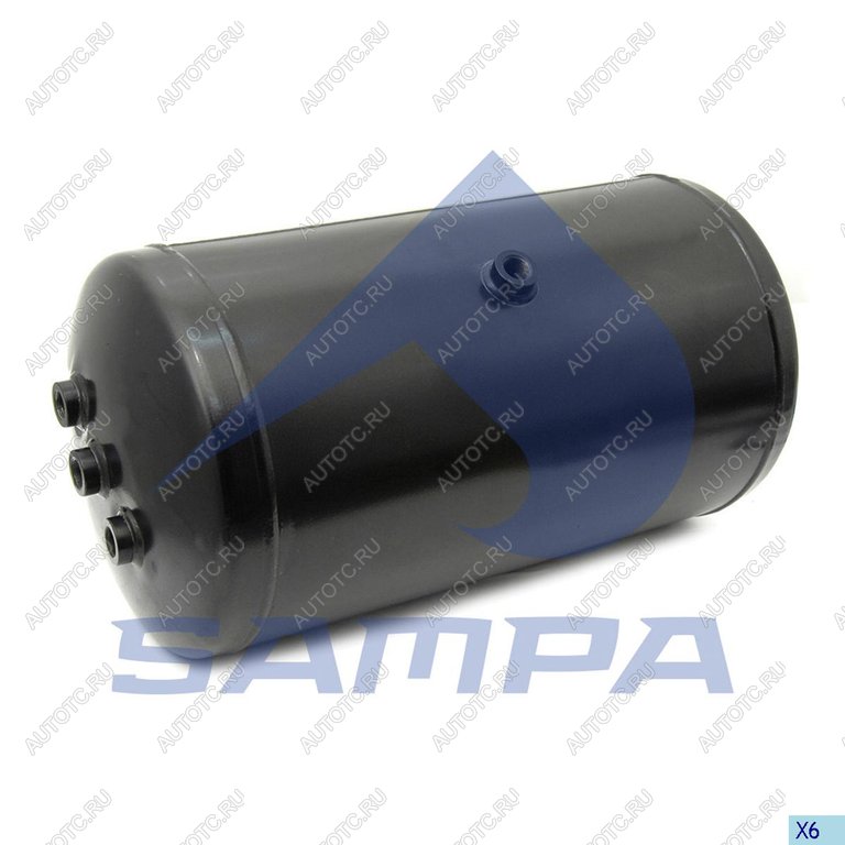 7 849 р. Баллон воздушный MAN ресивер (30л) SAMPA SAMPA 05200006  с доставкой в г. Керчь