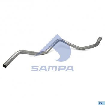 5 199 р. Трубка DAF системы охлаждения SAMPA SAMPA 052.052  с доставкой в г. Керчь. Увеличить фотографию 1