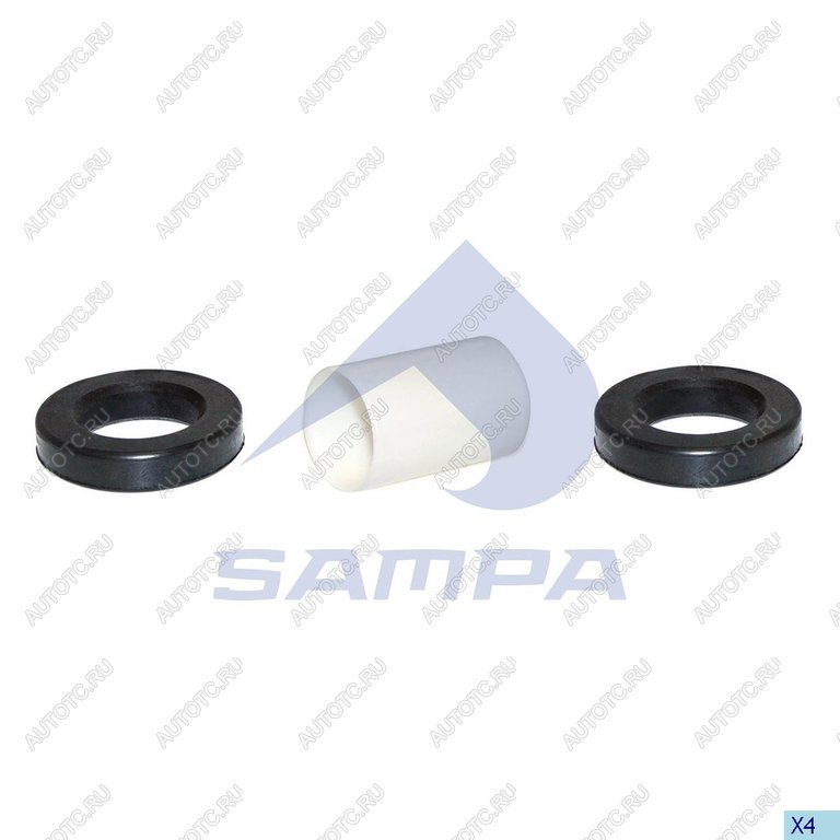 1 479 р. Ремкомплект V.ORLANDI сцепного устройства SAMPA SAMPA 096.589  с доставкой в г. Керчь