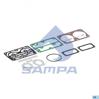 1 699 р. Ремкомплект RENAULT Magnum компрессора (прокладки,клапаны) SAMPA SAMPA 096.712  с доставкой в г. Керчь. Увеличить фотографию 1