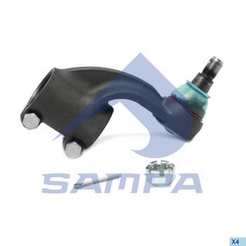 3 499 р. Наконечник рулевой тяги VOLVO правый SAMPA SAMPA 097.030-01  с доставкой в г. Керчь. Увеличить фотографию 1