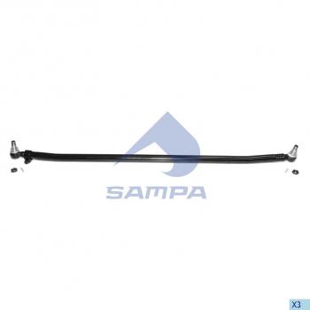 7 999 р. Тяга рулевая SCANIA 4 series поперечная L=1743мм SAMPA SAMPA 097.058-01  с доставкой в г. Керчь. Увеличить фотографию 1