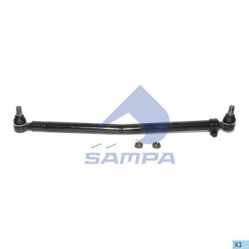 3 369 р. Тяга рулевая IVECO продольная L=820мм SAMPA SAMPA 097.074-01  с доставкой в г. Керчь. Увеличить фотографию 1