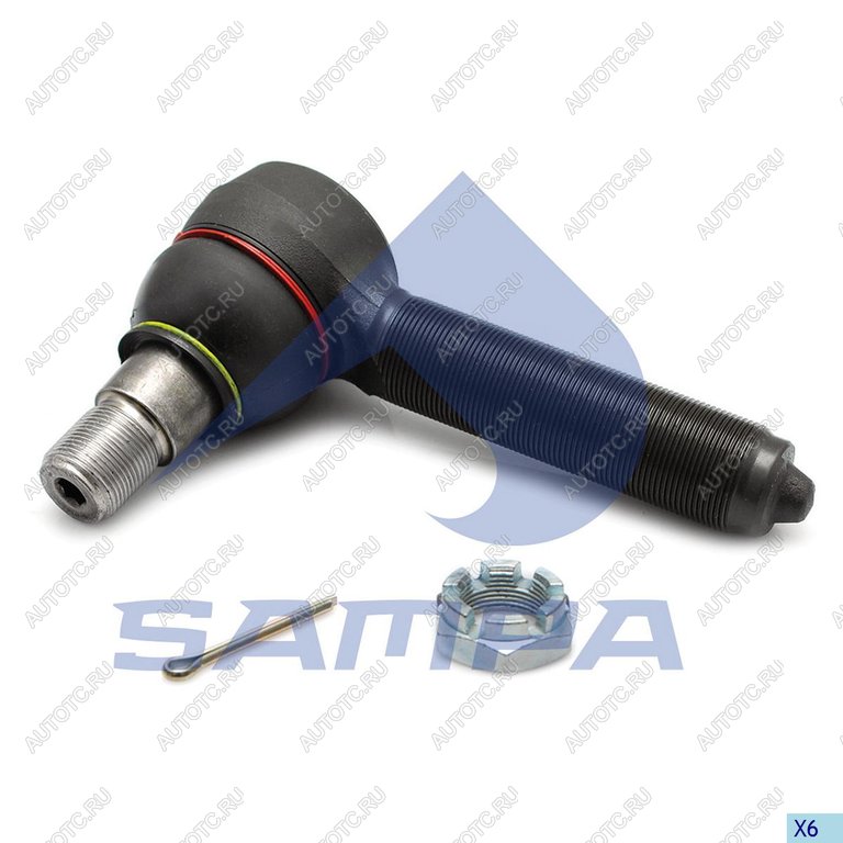 1 279 р. Наконечник рулевой тяги VOLVO RENAULT SAMPA SAMPA 097.1080-01  с доставкой в г. Керчь