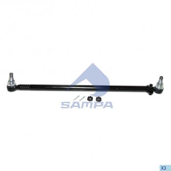3 899 р. Тяга рулевая MERCEDES продольная L=879 SAMPA SAMPA 097.150-01  с доставкой в г. Керчь. Увеличить фотографию 1