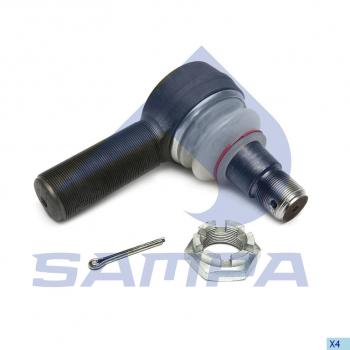 2 899 р. Наконечник рулевой тяги SAF MERCEDES правый (M38х1.5M30х1.5,L=135) SAMPA SAMPA 097.232-01  с доставкой в г. Керчь. Увеличить фотографию 1