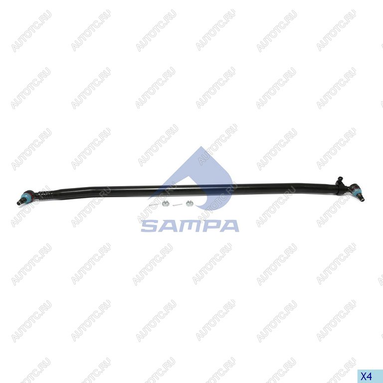 7 349 р. Тяга рулевая MAN поперечная L=1650мм SAMPA SAMPA 097.348-01  с доставкой в г. Керчь