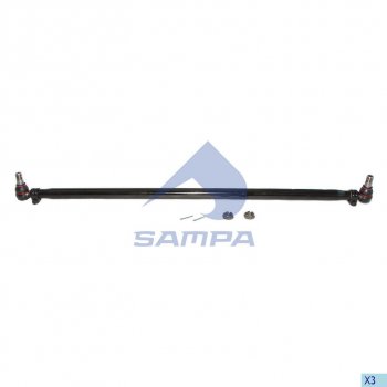 6 549 р. Тяга рулевая MERCEDES поперечная L=1532мм SAMPA SAMPA 097.411-01  с доставкой в г. Керчь. Увеличить фотографию 1
