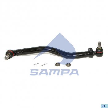 6 399 р. Тяга рулевая RENAULT продольная L=710 SAMPA SAMPA 097.574-01  с доставкой в г. Керчь. Увеличить фотографию 1