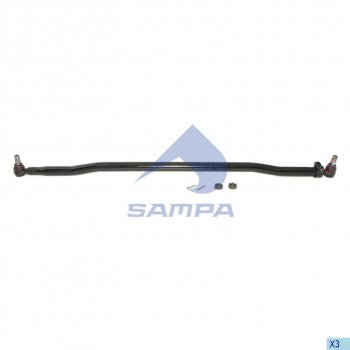 9 249 р. Тяга рулевая MERCEDES продольная SAMPA SAMPA 097.616-01  с доставкой в г. Керчь. Увеличить фотографию 1