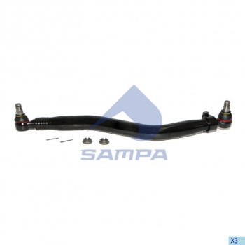 6 849 р. Тяга рулевая RENAULT Premium продольная L=860мм SAMPA SAMPA 097.734-01  с доставкой в г. Керчь. Увеличить фотографию 1