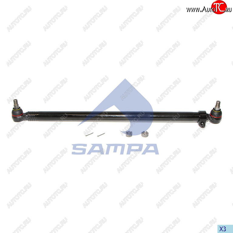 6 949 р. Тяга рулевая VOLVO поперечная SAMPA SAMPA 097.751-01  с доставкой в г. Керчь