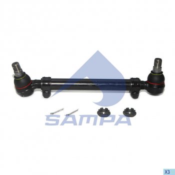 3 899 р. Тяга рулевая SCANIA продольная SAMPA SAMPA 097.758-01  с доставкой в г. Керчь. Увеличить фотографию 1