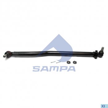 7 699 р. Тяга рулевая MAN TGA,TGS продольная L=1021 SAMPA SAMPA 097.814-01  с доставкой в г. Керчь. Увеличить фотографию 1