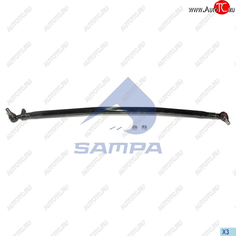 9 899 р. Тяга рулевая VOLVO поперечная SAMPA SAMPA 097.835-01  с доставкой в г. Керчь
