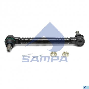 2 199 р. Стойка стабилизатора VOLVO RENAULT заднего (L=380) SAMPA SAMPA 097.866-01  с доставкой в г. Керчь. Увеличить фотографию 1