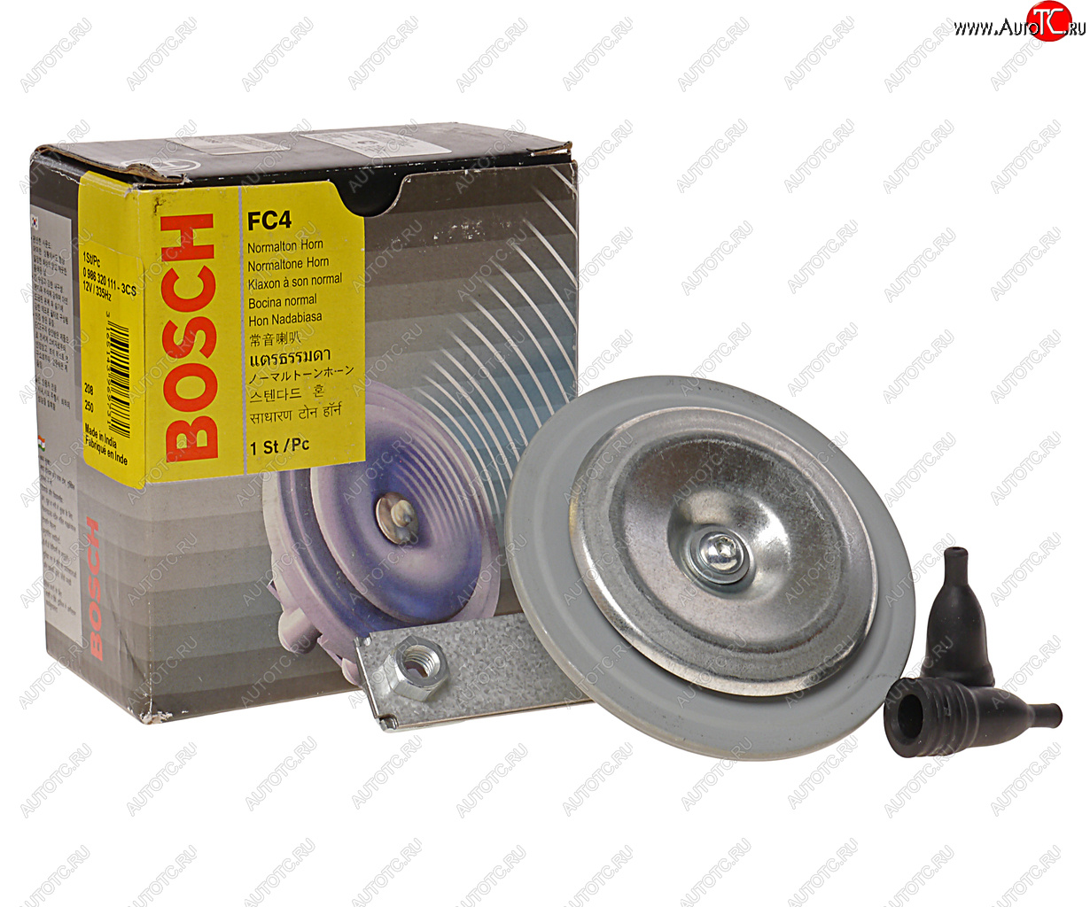 1 459 р. Сигнал звуковой 12V электропневматический гальванизированный BOSCH BOSCH 0986320111 BOSCH 0986320111  с доставкой в г. Керчь