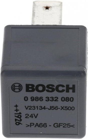 1 949 р. Реле DAF SCANIA VOLVO универсальное BOSCH BOSCH 0986332080  с доставкой в г. Керчь. Увеличить фотографию 2