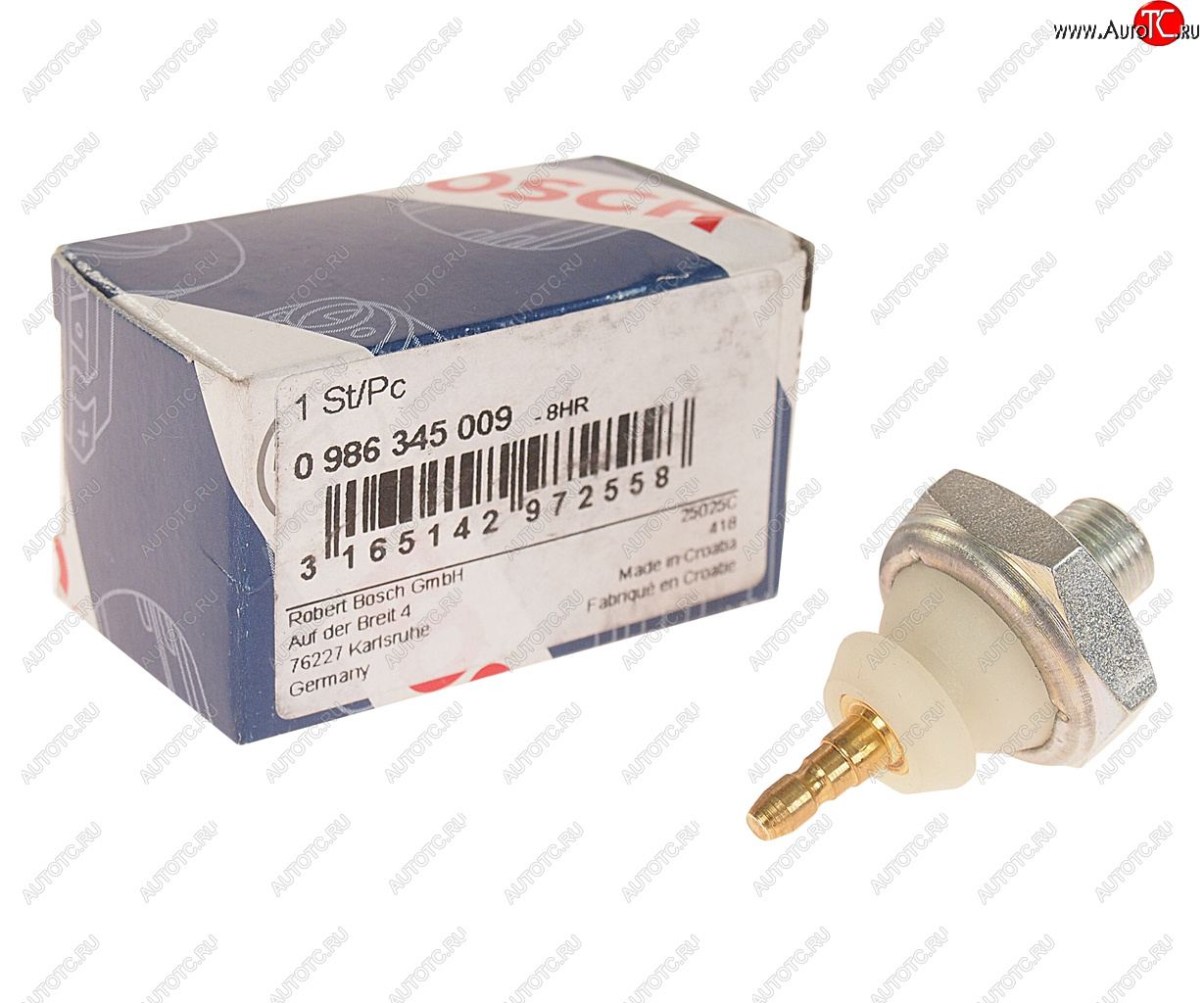 819 р. Датчик давления масла HONDA Accord (-98) BOSCH BOSCH 0986345009  с доставкой в г. Керчь