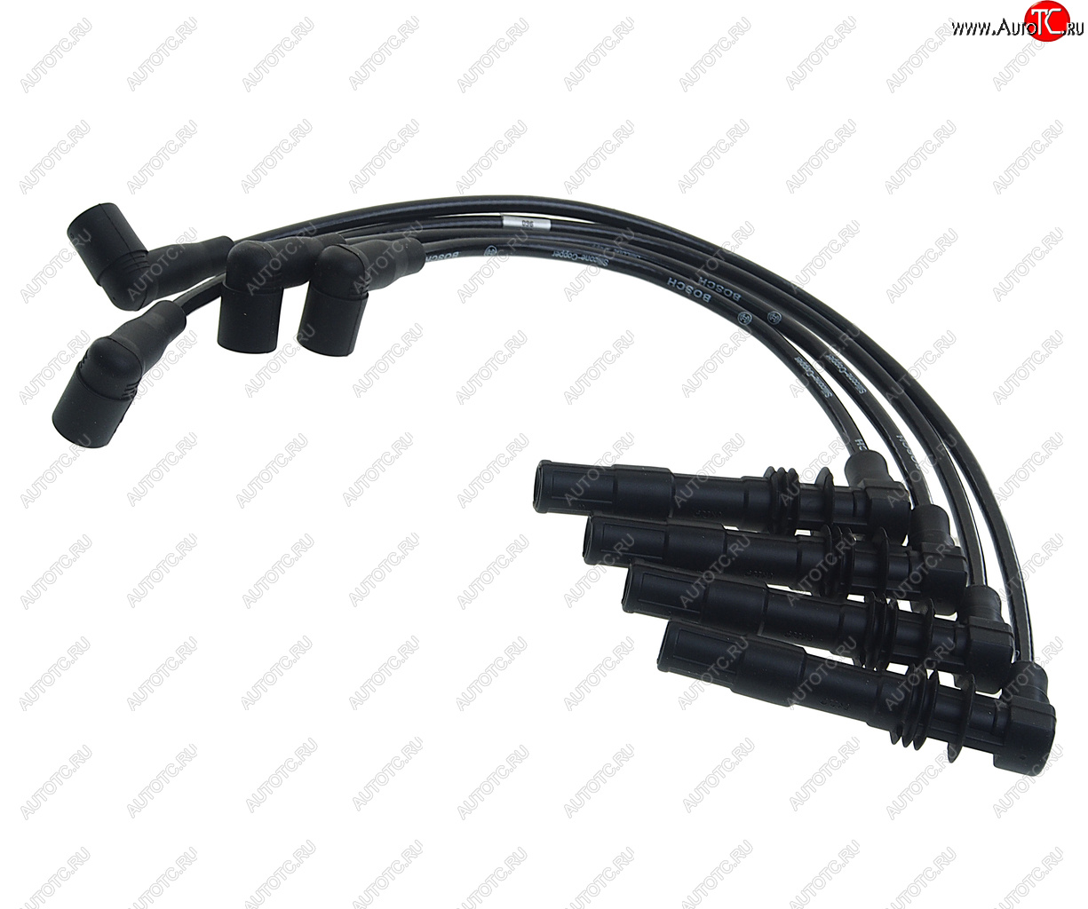 4 999 р. Провод высоковольтный VW Golf 4,Polo AUDI A3 SKODA Fabia,Octavia (1.41.6) (16V) комплект BOSCH BOSCH 0986356308  с доставкой в г. Керчь