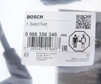 5 799 р. Провод высоковольтный VW Golf 4,Bora SKODA Octavia (99-) (2.0) комплект BOSCH BOSCH 0986356345  с доставкой в г. Керчь. Увеличить фотографию 3