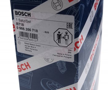 2 449 р. Провод высоковольтный FIAT Tempra (90-93) комплект BOSCH BOSCH 0986356718  с доставкой в г. Керчь. Увеличить фотографию 4