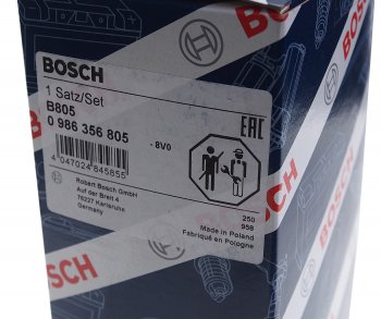 3 379 р. Провод высоковольтный FORD Escort,Mondeo (1.62.0) (16V) комплект BOSCH BOSCH 0986356805  с доставкой в г. Керчь. Увеличить фотографию 4