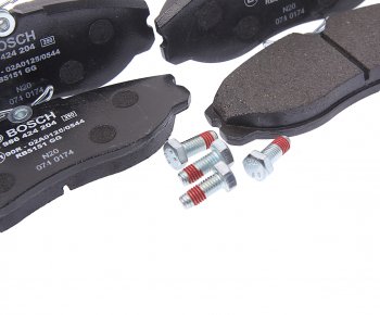 3 279 р. Колодки тормозные передние (4шт.) BOSCH Nissan Terrano2 R50 дорестайлинг (1995-1999)  с доставкой в г. Керчь. Увеличить фотографию 2